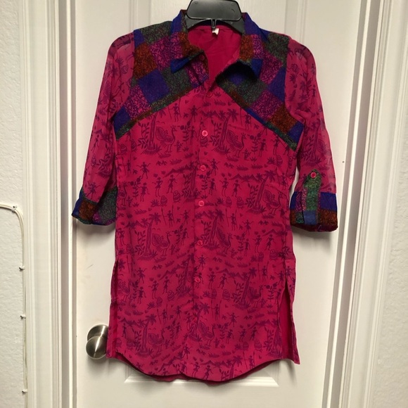 Tops - 🌿 INDIAN TUNIC / TOP / KURTI NEW